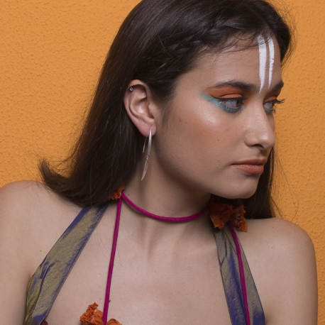 Pendientes largos de mujer Sable